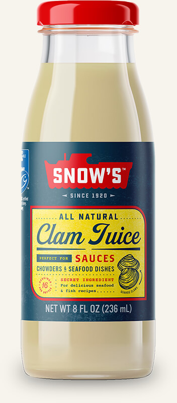 Snow's All Natural Clam Juice, 8 Fl Oz